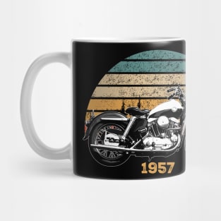 1957 Harley-Davidson Sportster Vintage Motorcycle Design Mug